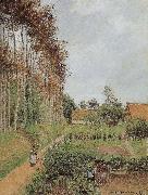 Camille Pissarro farms Sweden oil painting artist